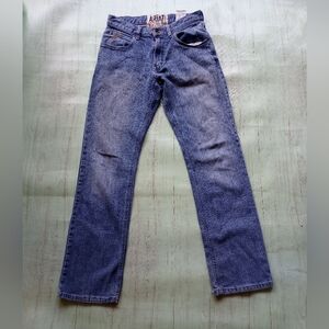 Ariat M4 Low Rise Straight Leg Jeans Men's Size 30x30 Medium Wash